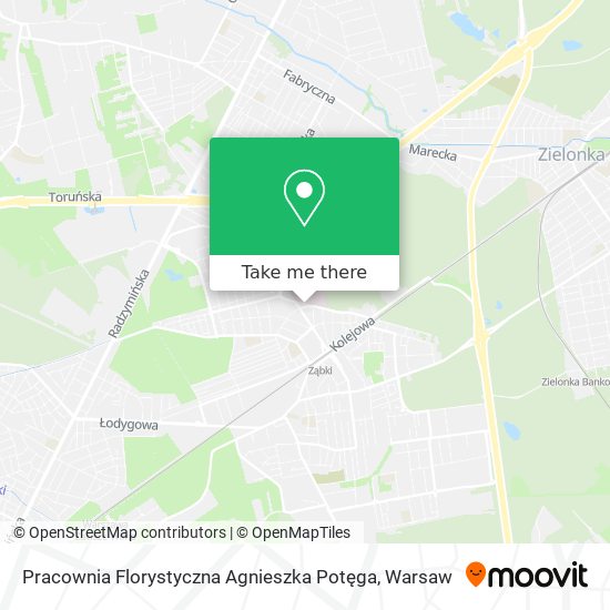 Карта Pracownia Florystyczna Agnieszka Potęga