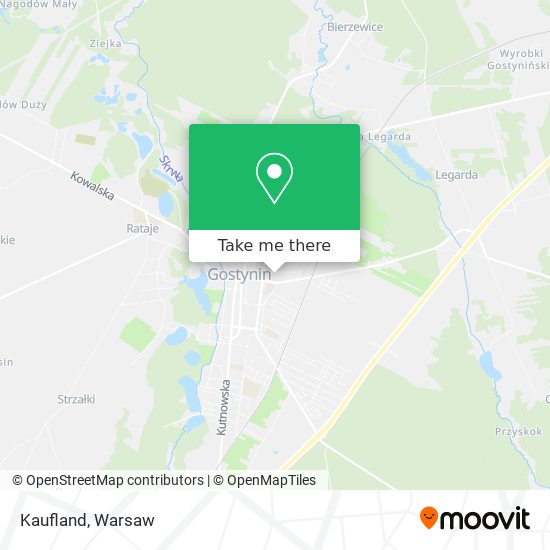 Kaufland map