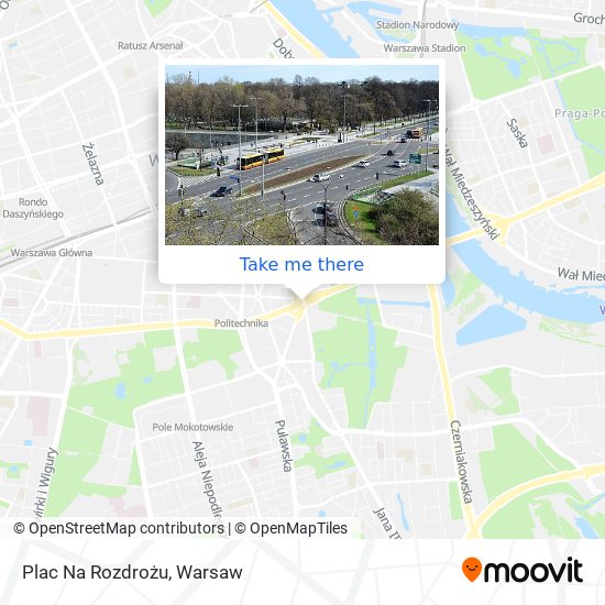 Plac Na Rozdrożu map