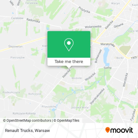 Renault Trucks map