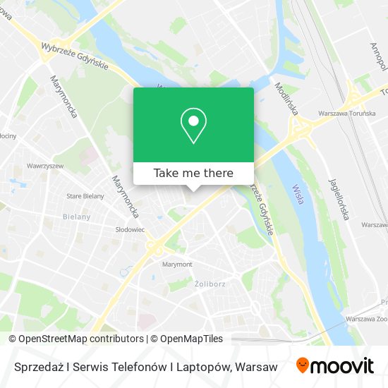 Sprzedaż I Serwis Telefonów I Laptopów map