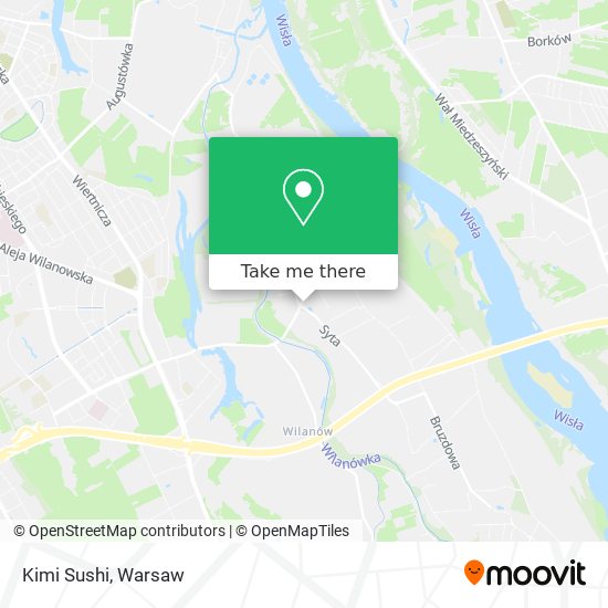 Kimi Sushi map