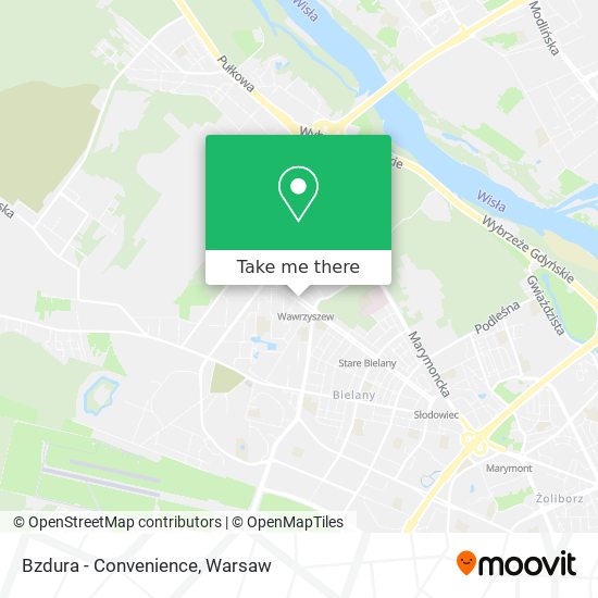 Bzdura - Convenience map