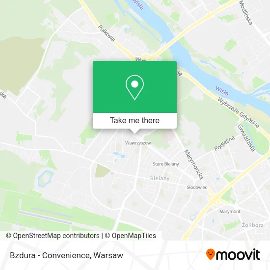 Bzdura - Convenience map