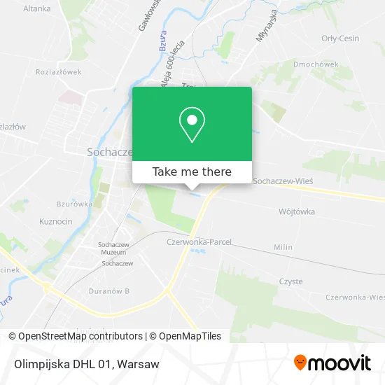 Карта Olimpijska DHL 01