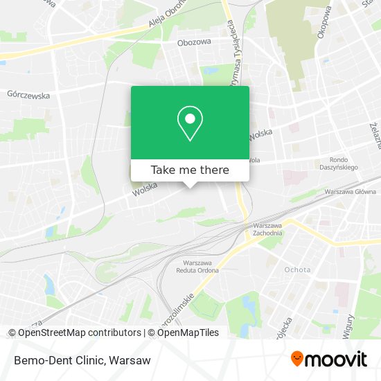 Bemo-Dent Clinic map