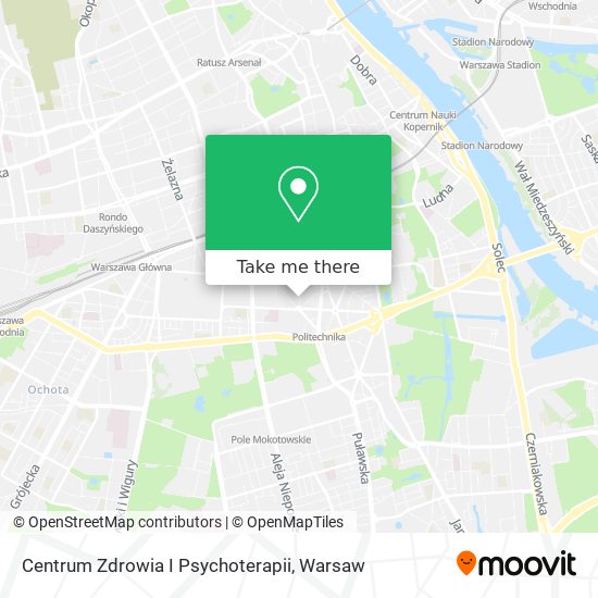 Centrum Zdrowia I Psychoterapii map