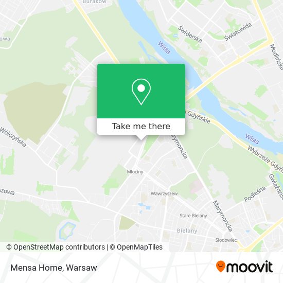 Mensa Home map