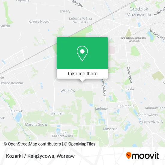 Kozerki / Księżycowa map