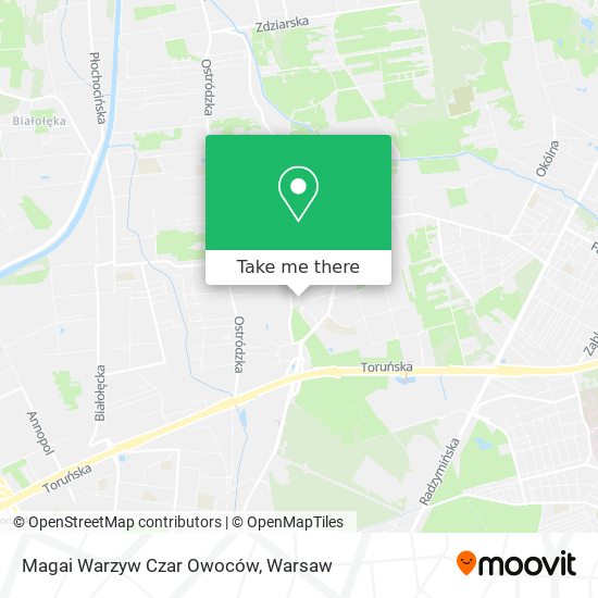 Magai Warzyw Czar Owoców map