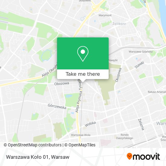 Warszawa Koło 01 map