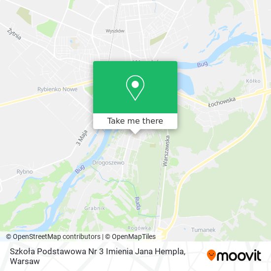 Szkoła Podstawowa Nr 3 Imienia Jana Hempla map