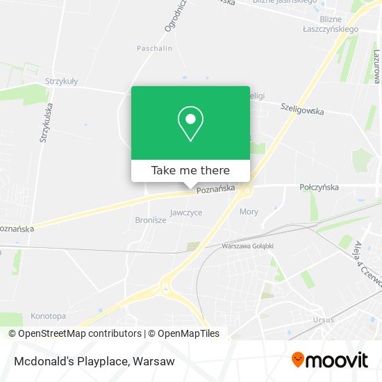 Mcdonald's Playplace map