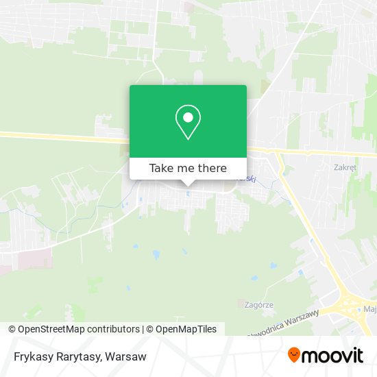 Frykasy Rarytasy map