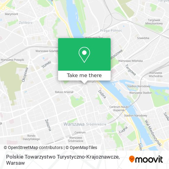 Polskie Towarzystwo Turystyczno-Krajoznawcze map