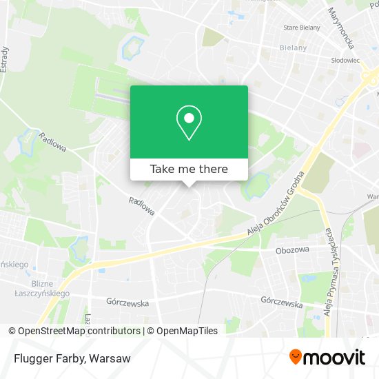 Flugger Farby map