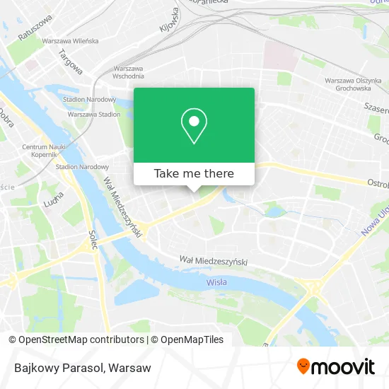 Карта Bajkowy Parasol