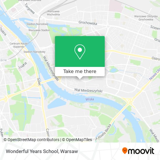 Wonderful Years School map