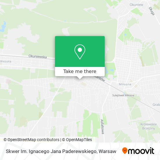 Skwer Im. Ignacego Jana Paderewskiego map