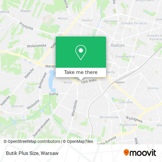 Butik Plus Size map