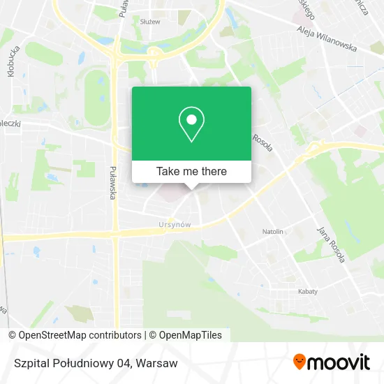 Szpital Południowy 04 map