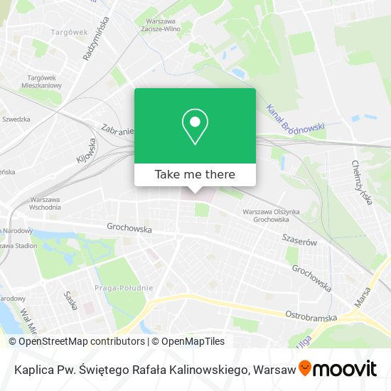 Kaplica Pw. Świętego Rafała Kalinowskiego map