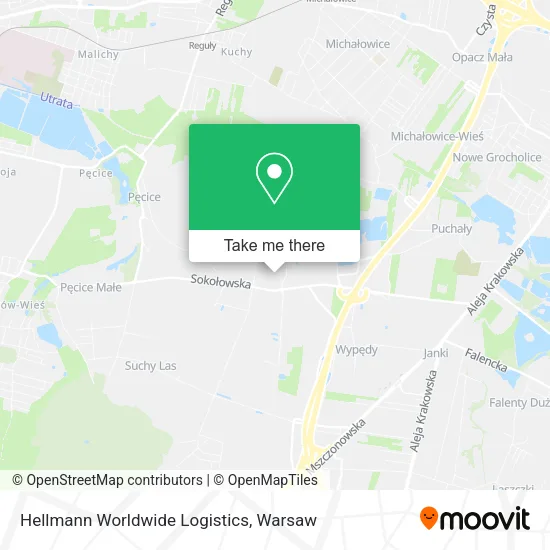 Карта Hellmann Worldwide Logistics