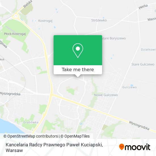 Kancelaria Radcy Prawnego Paweł Kuciapski map