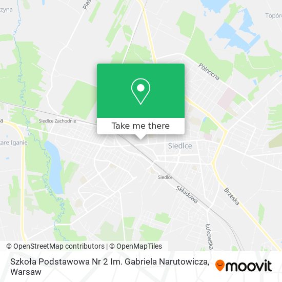 Szkoła Podstawowa Nr 2 Im. Gabriela Narutowicza map