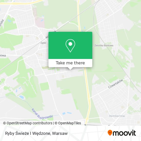 Ryby Świeże I Wędzone map