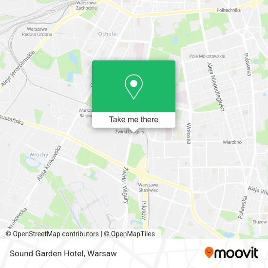 Sound Garden Hotel map