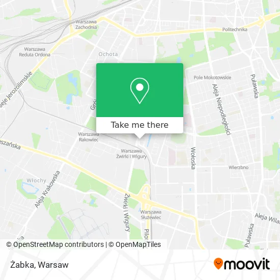 Żabka map