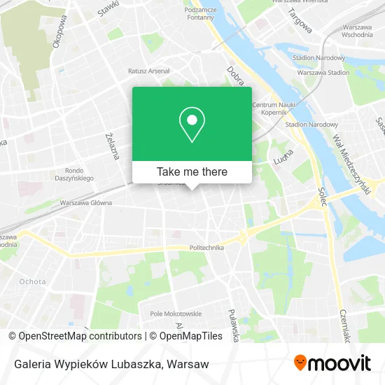 Galeria Wypieków Lubaszka map
