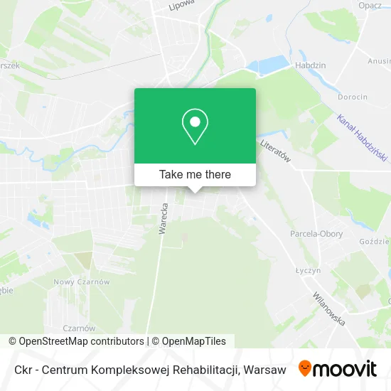Ckr - Centrum Kompleksowej Rehabilitacji map