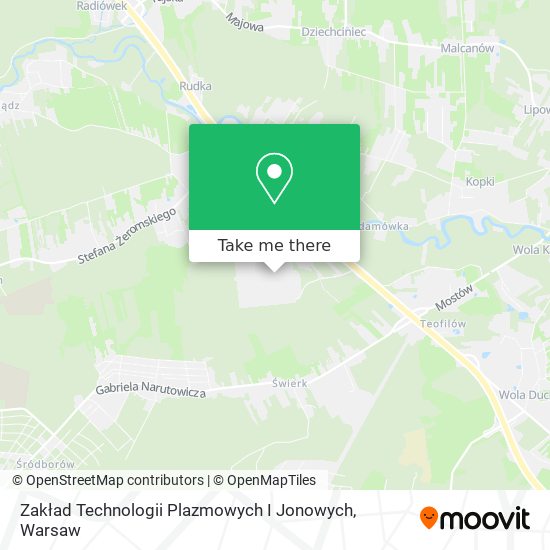 Zakład Technologii Plazmowych I Jonowych map