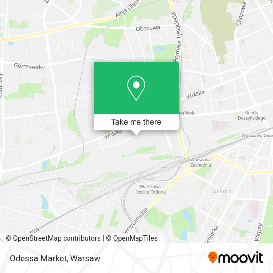 Odessa Market map