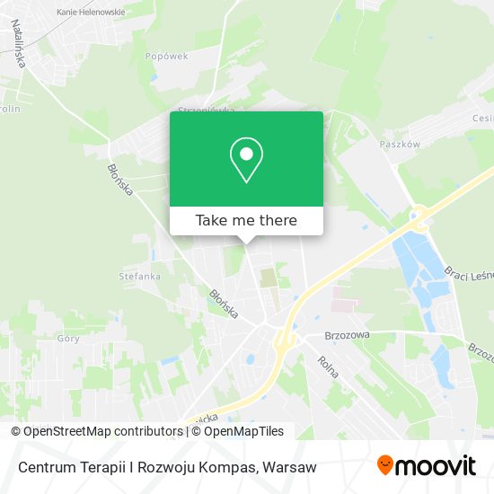 Centrum Terapii I Rozwoju Kompas map