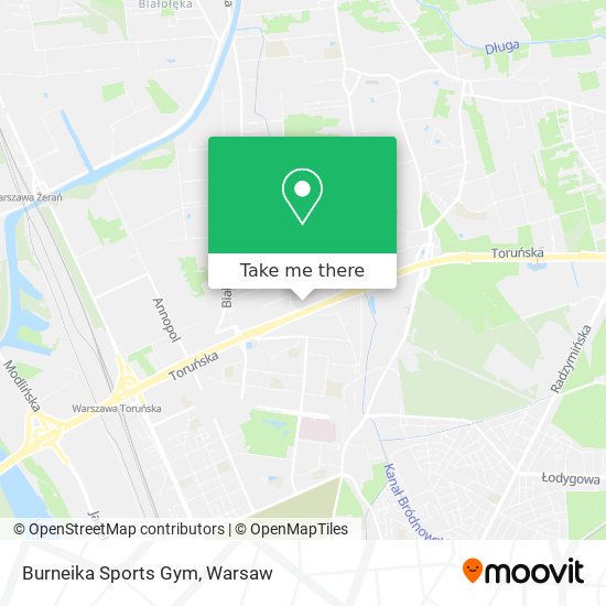 Burneika Sports Gym map