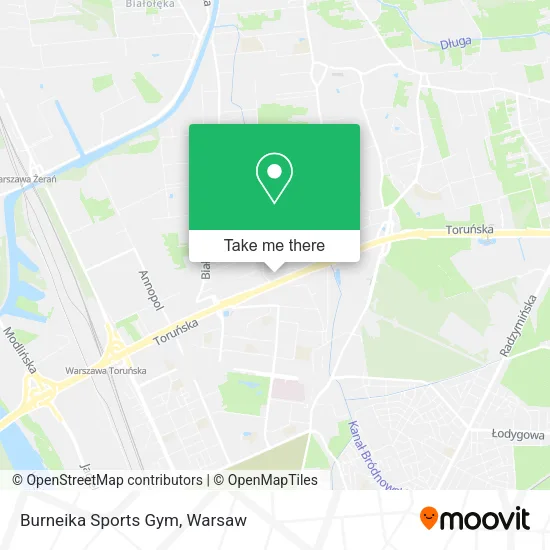 Burneika Sports Gym map