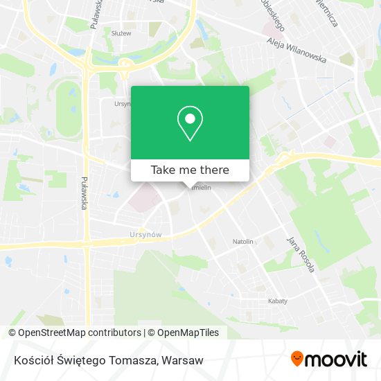 Kościół Świętego Tomasza map