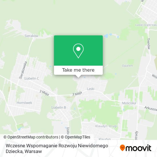 Wczesne Wspomaganie Rozwoju Niewidomego Dziecka map