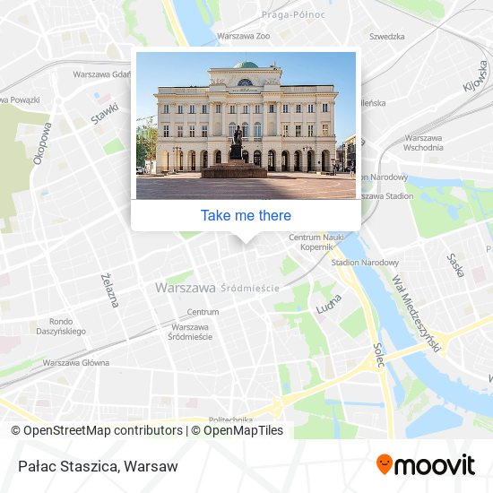 Карта Pałac Staszica