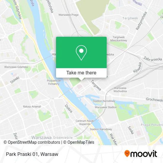 Карта Park Praski 01