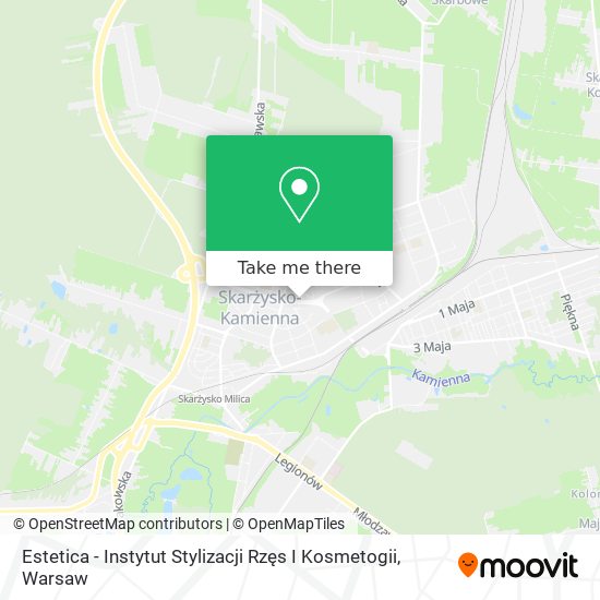 Estetica - Instytut Stylizacji Rzęs I Kosmetogii map