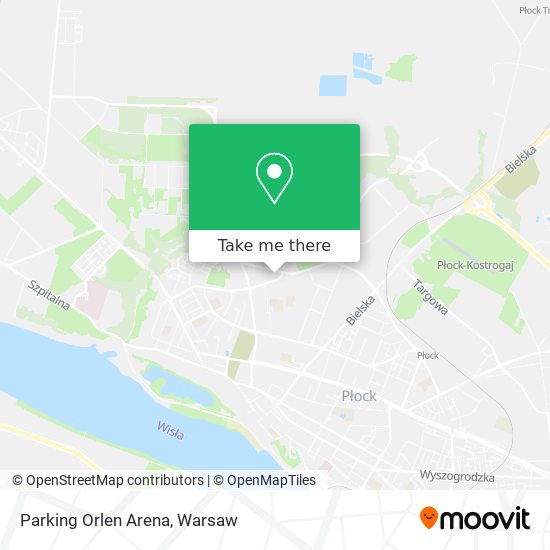 Parking Orlen Arena map