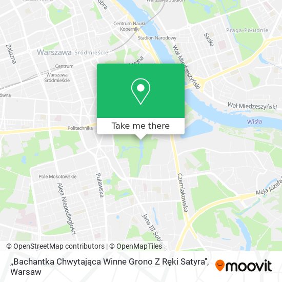 ,,Bachantka Chwytająca Winne Grono Z Ręki Satyra'' map