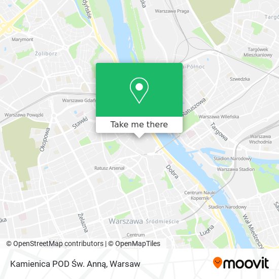 Kamienica POD Św. Anną map