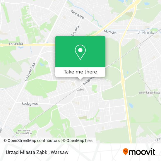 Urząd Miasta Ząbki map