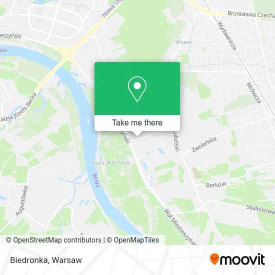 Biedronka map