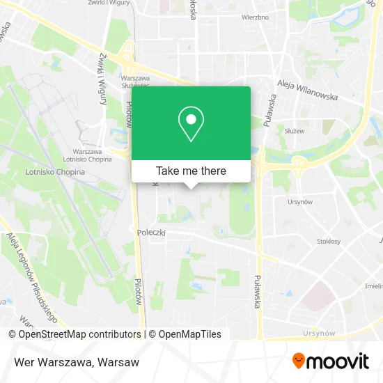 Wer Warszawa map